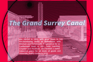 Along the Grand Surrey route – Evelyn Street to Surrey Canal Road