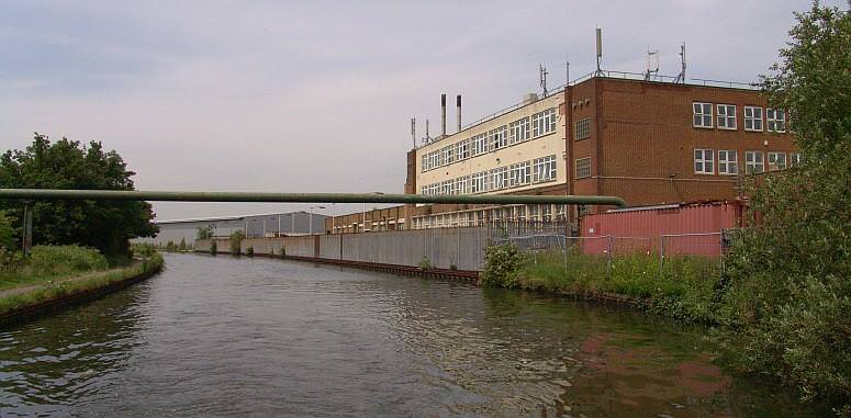 The last remaining older style factory at Park Royal