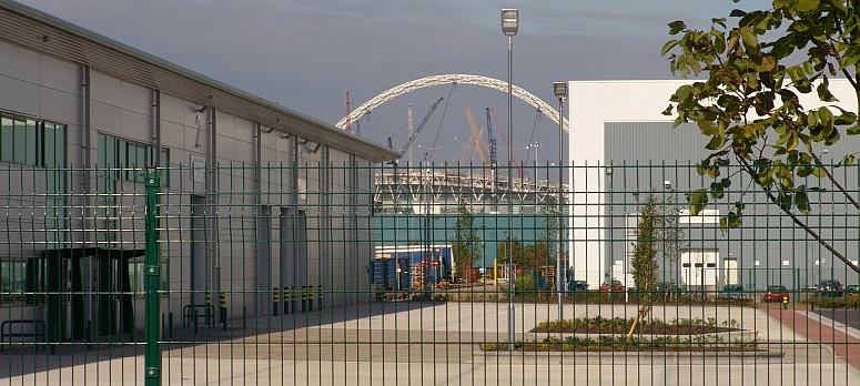The new Wembley Stadium makes it appearance alongside the revamped Park Royal stretch