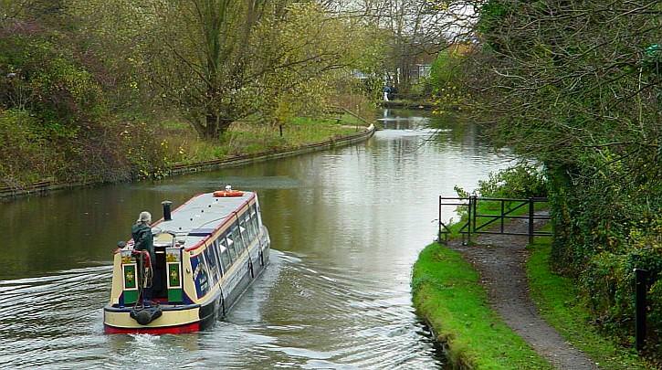 Perivale before the residential boats arrived