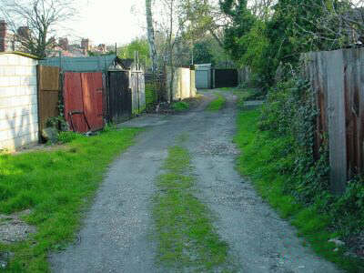 Side road is alignment of canal #########