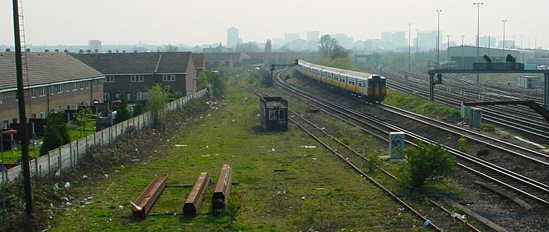 Alignment seen from Tennison Road