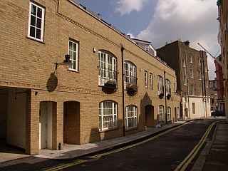 Where Shillibeer's stables once stood, behind the former Yorkshire Stingo Inn, Marylebone #########